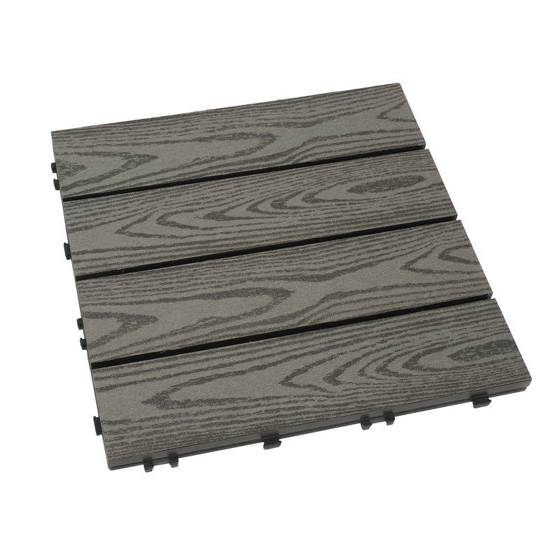Famobay 12" X 12" Composite Interlocking Deck Tiles & Reviews Wayfair